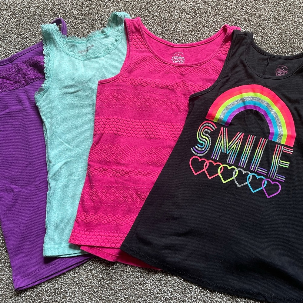 Girls tank tops